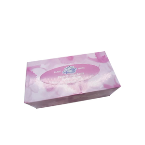 Chất lượng cao vuông chất lượng tốt nhất hộp giấy Facial <span class=keywords><strong>Tissue</strong></span> Hot Bán tại Trung Quốc cho quảng cáo - Product Image 5