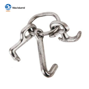 Conjunto de Ganchos RTJ G70 Forjados por Caída, de Acero Superaleado con Recubrimiento Electrogalvanizado, para Logística de Transporte Pesado y Camiones de Plataforma - Product Image 1