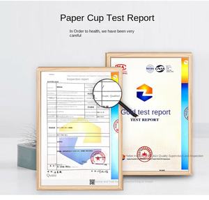 Vasos de <span class=keywords><strong>Caf</strong></span>é Desechables Biodegradables Ecológicos con Logotipo Personalizado, Tapas de Papel de Grado Alimenticio para Bebidas Calientes Certificadas - Famosos en Internet - Product Image 6