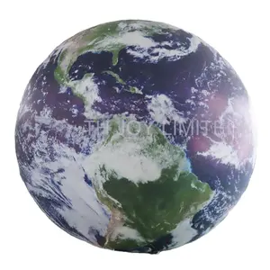 Globo inflable gigante para la Tierra, globo de planeta gigante de 2/3/4m, modelo de globo de tierra, gran oferta