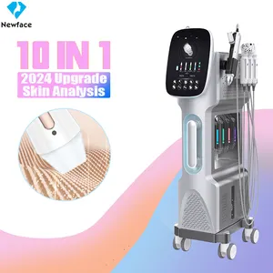 NewFace Commercial Hydra Dermabrasion Bubble Equip Aqua Peel Acne Treatment Wrinkle Removal Face Skin Care Beauty Facial Machine