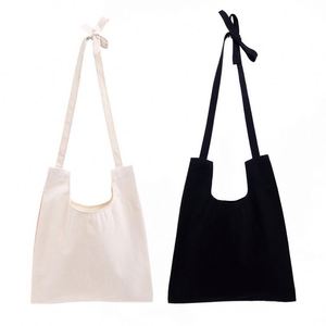 High Quality Canvas Tote Personalized Cotton <b>Bag</b> Custom Logo <b>Long</b> Shoulder Shopping <b>Bags</b> - Product Image 2
