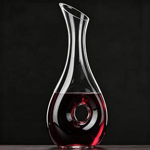 Elegante Decantador de Vino de Cristal con Forma Redonda, Empaque Personalizable, Regalo Empresarial Premium para Banquetes de Hotel - Product Image 5
