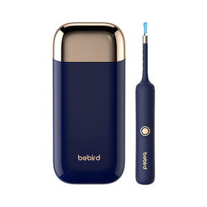 Bebird Ear Wax Removal Device With Light Blue Tip And Tweezers For Ear Cleaning - Product Image 1