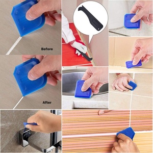 <b>Silicone</b> Caulking Tools 5 in 1 Sealant Finishing Tool Grout Remove Scraper for Bathroom Kitchen Floor Window Sink Joint <b>Seal</b> - Product Image 6