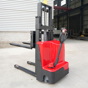 מלגזה עצמית להרמה עצמית 600 ק\\\"ג לכל שטח, מלגזת משטחים עם אפשרות להתאמה אישית של גובה ההרמה - Product Image 5