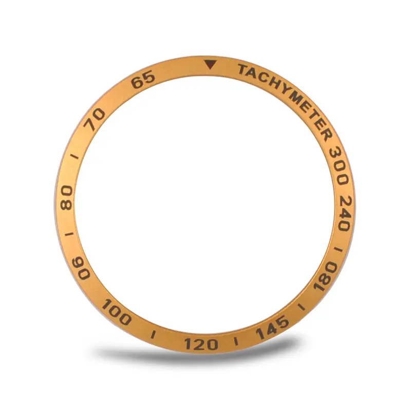 サムスンギャラクシーウォッチ4クラシック46mm42mmギアS3フロンティアメタルアンチスクラッチカバーアクセサリーウォッチ345mm 41mm用ベゼルリング