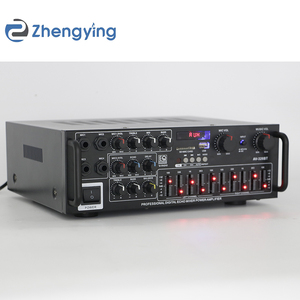 Amply nghe nhạc gia đình AV-MP326BT kim loại, hỗ trợ thẻ <span class=keywords><strong>USB</strong></span>/<span class=keywords><strong>SD</strong></span>, 4 Ohm, 2 kênh <span class=keywords><strong>stereo</strong></span>, tích hợp EQ, dùng cho ô tô, 12V/220V/110V, có Bluetooth - Product Image 4