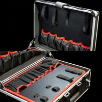 Juego de Herramientas de 230 Piezas con Caja de Herramientas Rodante de Aluminio, Juego de Llaves de Trinquete, Llaves Combinadas, Destornilladores, Alicates y Llaves Hexagonales