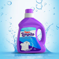 Chiffon chimique de lavage produits couverts commerciaux matières premières lavage nettoyage détergent à lessive liquide