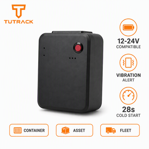 Pelacak GPS Magnetik Nirkabel untuk Kendaraan Besar, Baterai 12-24V, Peringatan Getaran dan Gerakan, 28s Cold Start, Akuisisi Aset Kontainer, Armada - Product Image 1
