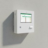 Kiosco de Pantalla Táctil de Autoservicio para Exteriores con SDK, Montado en la Pared para Pedidos y Pagos con Lector de Códigos de Barras Opcional