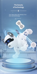 Trẻ Em Của Bionic Thông Minh RC <span class=keywords><strong>Robot</strong></span> Con Chó Âm Nhạc Nhảy Diễn Viên Đóng Thế Cảm Ứng Giáo Dục Sớm Đồ Chơi Bao Gồm Điều Khiển Từ Xa - Product Image 5