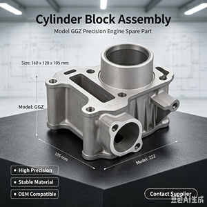 Bloc-cylindres fourni par l'usine, modèle <span class=keywords><strong>GGZ</strong></span>, pièce de rechange moteur de précision personnalisée - Product Image 1