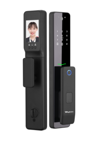 Smart Door Lock Tuya APP 3D Face Recognition Keyless Entry with Fingerprint Password Card Access Tempered Glass - Product Image 5