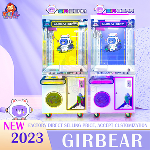 2023 mới cần cẩu búp bê Cửa hàng đồ chơi bắt giải thưởng trò chơi Arcade Máy 4 người chơi mini sang trọng cần cẩu vuốt máy để bán - Product Image 5