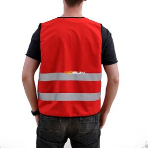 Ropa DE SEGURIDAD reflectante Chaqueta reflectante Hi Vis Red Traffic Security Construction Chaleco DE SEGURIDAD reflectante de alta visibilidad - Product Image 3