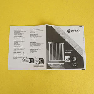 Caja <span class=keywords><strong>de</strong></span> impresión, <span class=keywords><strong>aviso</strong></span> personalizado, valla protectora para niños personalizada, guía <span class=keywords><strong>de</strong></span> muebles, manual <span class=keywords><strong>de</strong></span> instrucciones <span class=keywords><strong>de</strong></span> montaje, folletos - Product Image 1