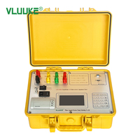 VLUUKE LND-8000 Analizador de Impedancia y Voltaje de Baja Tensión para Transformadores, Kit de Prueba de Cortocircuito de Alta Precisión 0.2 IP67