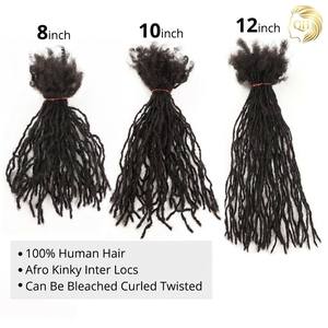 <span class=keywords><strong>Extensiones</strong></span> <span class=keywords><strong>de</strong></span> <span class=keywords><strong>Cabello</strong></span> Remy <span class=keywords><strong>Natural</strong></span> Orient, Ondulado Afro Indio, 0.1-0.2cm, 4 Pulgadas <span class=keywords><strong>de</strong></span> Longitud Estirada, para Tejido <span class=keywords><strong>de</strong></span> Crochet, Sister Locks para EE. UU. - Product Image 4
