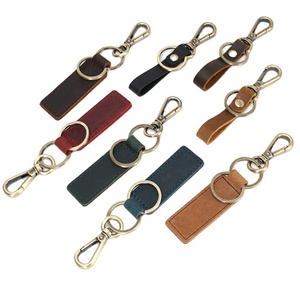 Oneway Wholesale Personalized Fashion Sublimation <b>Blank</b> Custom Logo <b>Key</b> Chain Leather Keychain - Product Image 2