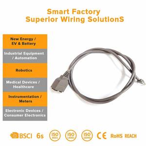 Kabel Jumper Tembaga Berlapis Timah untuk Peralatan Elektronik Kustom, Harness Kabel PVC/PBT untuk Presisi Otomotif/Motor - Product Image 2
