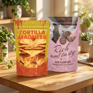 Bolsa Doypack de Grado Alimenticio a Prueba de Olores para Café, con Barrera de Oxígeno, Bolsa de Lujo con Cierre Zip, Fácil de Abrir, Bolsa de Mylar, Directo de Fábrica, OEM ODM - Product Image 2