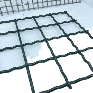 Maille métallique ondulée en acier inoxydable tissée pour filtration et écrans miniers / Maille métallique ondulée en acier à haute teneur en carbone - Product Image 2