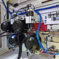 Machine de chantournage automatique pour usine de meubles en bois avec pré-fraisage, dégrossissage, polissage, Inovance PLC CE