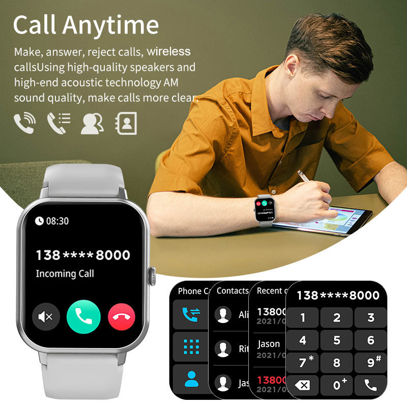 LIGE BW0460 Waterproof Sports Smartwatch Fitness Tracker