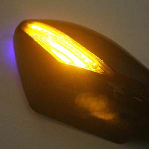 Rétroviseurs latéraux de moto compatibles CBR500R CBR650R CBR650F avec clignotants intégrés - Product Image 3