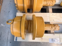 Rouleau porte-chaîne de haute qualité pour chenilles d'excavatrice, roue de support de chenille résistante à l'usure, pièces de machines de construction