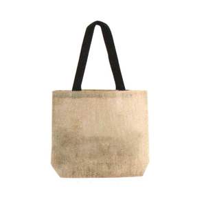Derniers sacs à provisions en jute à bandoulière pliables de taille moyenne personnalisables Lettre écologique imperméable cousue en PP durable - Product Image 1