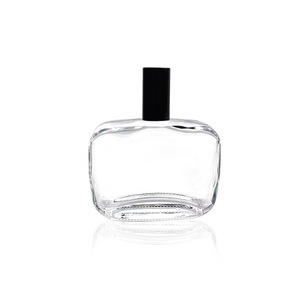 Fabricación de Frascos de Perfume <span class=keywords><strong>TF</strong></span> 30ml 50ml 100ml, Frasco de Perfume de Vidrio Transparente, Frascos de Perfume Vacíos Cuadrados de Lujo, Perfumes Árabes - Product Image 3