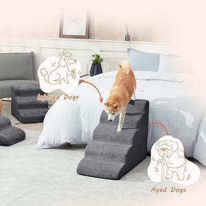 Wholesale Non-Slip Pet Ramp Pet Ladder Small <strong>Dogs</strong> Cat Bunk Sofa Slope Sponge <strong>Steps</strong> for High <strong>Bed</strong> - Product Image 4