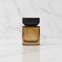 Diffuseur d'arômes haut de gamme, bouteille de 500 ml, forme cube, aromathérapie à domicile, flacon en verre pour parfum, désodorisant avec bouchon en bois