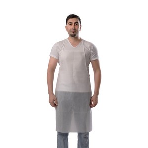 ผ้ากันเปื้อนพอลิเอทิลีนทางการแพทย์แบบใช้แล้วทิ้งกันน้ำสำหรับโรงพยาบาลคลินิกห้องปฏิบัติการและใช้ในการจัดเลี้ยง - Product Image 3