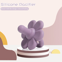 Fournisseur de Shenzhen Perfect Fit allaiter 100% tétine ronde régulière en silicone pour bébé