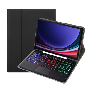 <span class=keywords><strong>Teclado</strong></span> con funda protectora para Samsung <span class=keywords><strong>Tab</strong></span> S7 11 "T870/T875/<span class=keywords><strong>S8</strong></span> 11" X700/X706, funda con <span class=keywords><strong>teclado</strong></span> inalámbrico retroiluminado Trackpad - Product Image 3