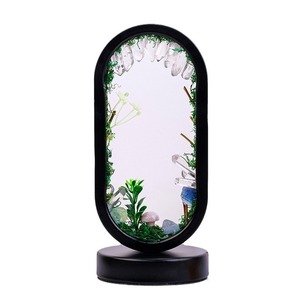 Lámpara <span class=keywords><strong>de</strong></span> Noche Ovalada <span class=keywords><strong>de</strong></span> Cristal Natural con Forma <span class=keywords><strong>de</strong></span> Hongo, Decoración Ambiental para Mesa <span class=keywords><strong>de</strong></span> Noche, Regalo - Product Image 4