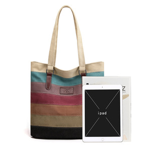 High Quality Large Capacity <b>Canvas</b> Bag Heavy Duty Vintage Women Men Luxury Fashion <b>Canvas</b> <b>Tote</b> Bags - Product Image 3