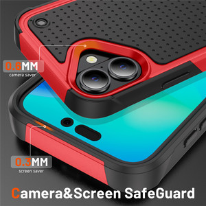 <span class=keywords><strong>TPU</strong></span> PC Lai 2 Trong 1 <span class=keywords><strong>Dot</strong></span> Thiết Kế Chống Trượt Điện Thoại Bìa Đối Với iPhone 16 15 14 13 Cộng Với Điện Thoại Di Động Trường Hợp Đối Với iPhone 11 12 Pro Max - Product Image 5