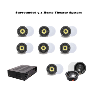 Smart Home Surround 7.1 Sound System All-in Ceiling <b>Speakers</b> and Digital <b>Amplifier</b> for AV Solution 7.1 Home <b>Amplifier</b> Sy - Product Image 4