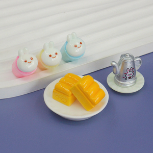 Thu Nhỏ Bộ Thực Phẩm Bánh Mì Uống Nhựa Quyến Rũ Cho Tự Làm Kem Keo Trang Trí Nhà Búp Bê <span class=keywords><strong>Mini</strong></span> Thực Phẩm Quyến Rũ Đồ Chơi Nhà Bếp - Product Image 2