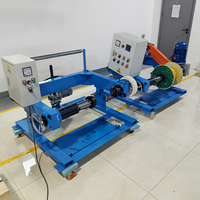 QIPANG - Unidad de Soporte para Enrollado y Desenrollado de Cable de Fibra Óptica y Cable de Alimentación de PVC de 1400 mm, sin Eje, 380 V