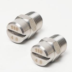 Hochdruck-Wassersprüh-Flachlüfter-Sprüh düsen 304 Edelstahl-Messing-Sprühdüsen-Sprüh düse für Sprüh systeme - Product Image 5