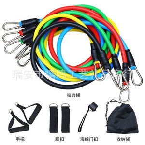 Bandes de résistance Chen Xiang, ensemble de 11 pièces avec mousquetons, équipement d'entraînement pour la maison - Product Image 5