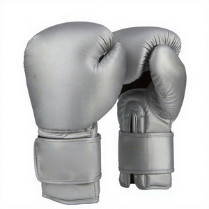 Gants de Sparring MMA Professionnels Prêts au Combat, Fermeture Auto-agrippante, Doigts Entiers, Personnalisables, en Cuir, pour Entraînement de Boxe MUDASSAR - Product Image 1