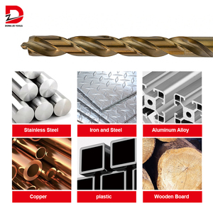 Juego de brocas de cobalto DZ M35 con vástago recto Brocas de metal de cobalto de punto piloto de 1/<span class=keywords><strong>2</strong></span> pulgadas para una perforación de metal efectiva - Product Image 4