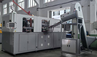 Machine de soufflage de bouteilles PET entièrement automatique six-en-un, puissance 30 kW, pour bouteilles d'eau minérale et de boissons, modèle 061, garantie 1 an